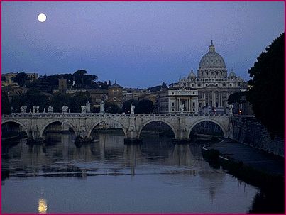 S.Pietro dal fiume Tevere - S.Piter from Tevere river